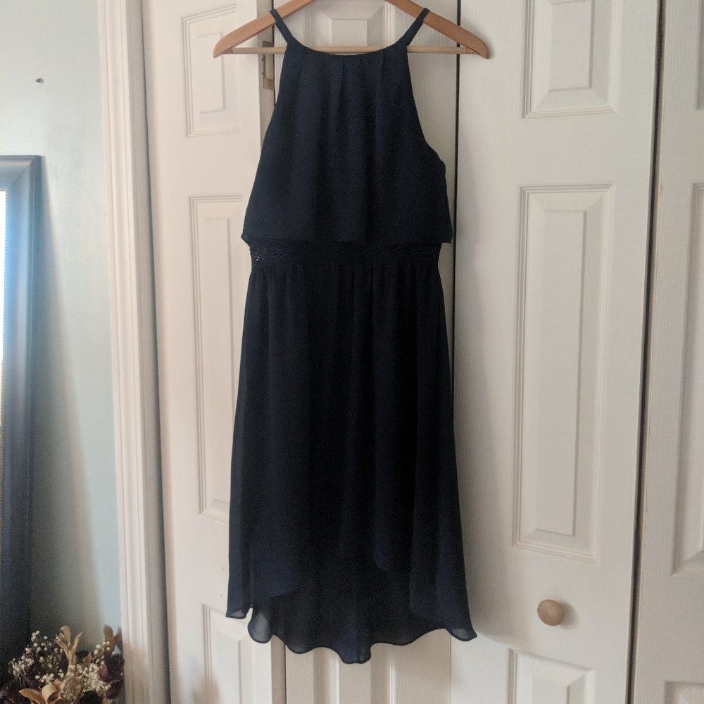 Navy blue dress